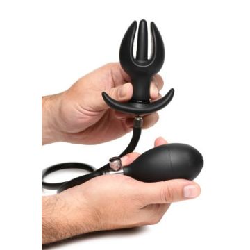 Zwarte Opblaasbare Siliconen Buttplug - XR Brands-ah220-zwarte-opblaasbare-siliconen-buttplug-xr-brands-3-1.jpg