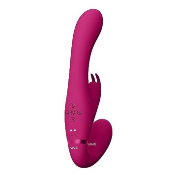 Strapless strap-on Vibrator Suki - Roze
