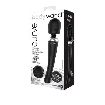 Bodywand - Curve Oplaadbare Wand Massager Zwart