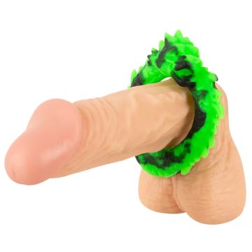 Beasty Cocks Cockring Dragon Loop - Groen