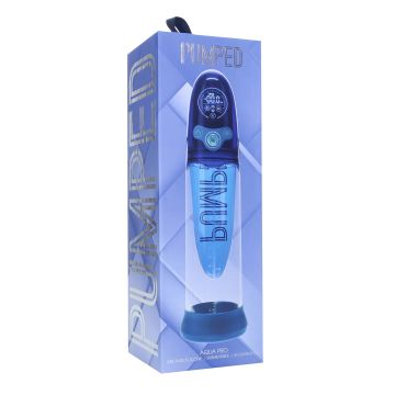 Onderdompelbare Automatische Penispomp met AI - Blauw
