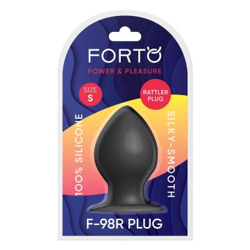 Buttplug F-98R Rattler Cone Small - Zwart