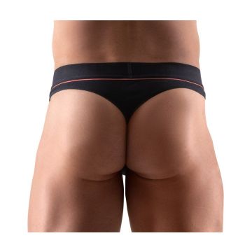 Svenjoyment Spannende String - Zwart/Rood