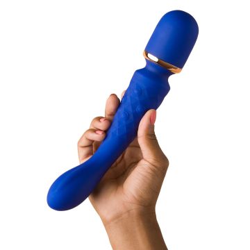 Bodywand - Luxe 2-Way Wand Large Blauw