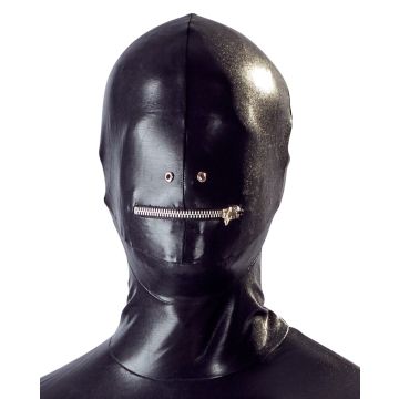 Bodysuit met Masker - Zwart