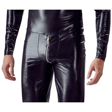 Bodysuit met Masker - Zwart