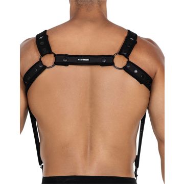 C4M Neopreen Harnas - Zwart