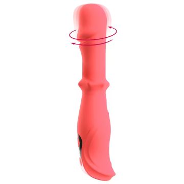 Beau Coeur Roterende Vibrator met Schuifring Oryvia - Roze