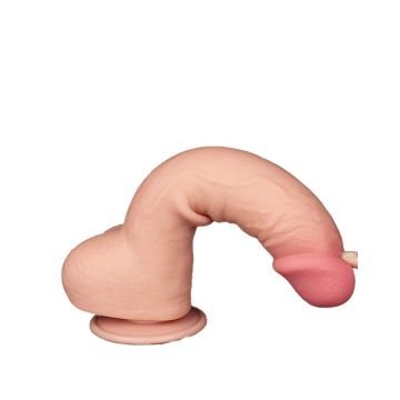 Realistische Dildo Sliding Skin 24 cm - Huidskleur