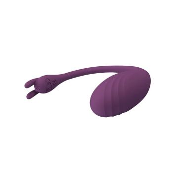 Catalina Draagbare Vibrator met App Bediening - Paars