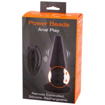 Vibrerende Buttplug Power Beads
