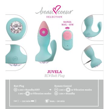 Vibrerende Buttplug Juvela RC