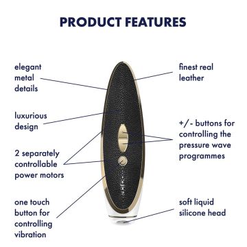Luxe Satisfyer Haute Couture - Zwart Wit