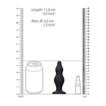 Buttplug Bubble - Zwart