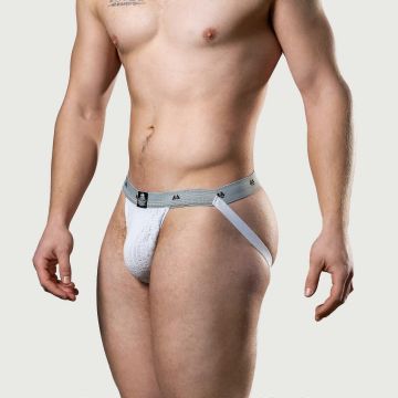 MM Jockstrap - Original Jock Collection - Tailleband 1 inch - Wit