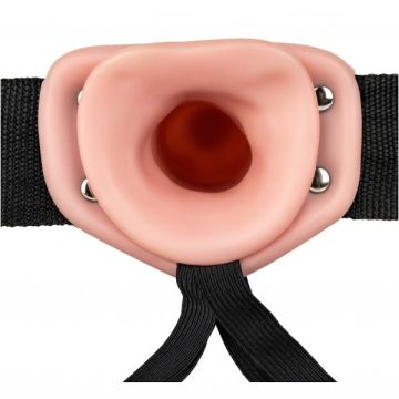 RealRock Holle Strap-On zonder Ballen - 21 cm