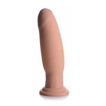 Dildo met Opzwel Functie - Huidskleur