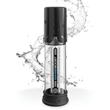 Penispomp Max Boost - Zwart