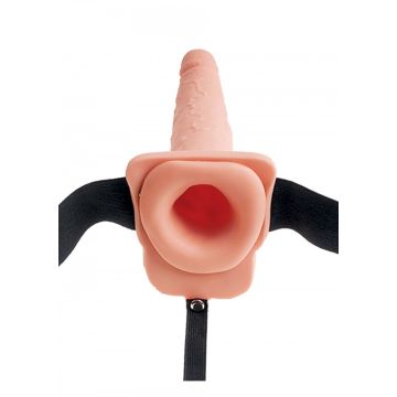 Holle Spuitende Strap-On Dildo - 23 CM