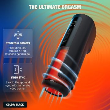 Stuwende & Roterende Masturbator Thruster Arcwave