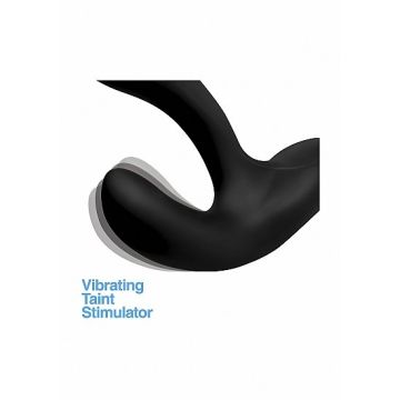 Buigbare Prostaat Stimulator met Beads P-Bender - Zwart