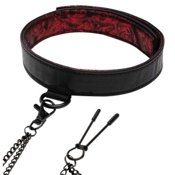 FSOG halsband met tepelklemmen