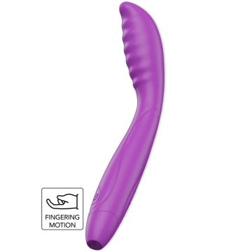 Tapping G-Spot Vibrator - Paars