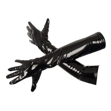 Lakhandschoenen - Zwart