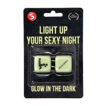 Light Up Your Sexy Night Dice - Glow in the Dark