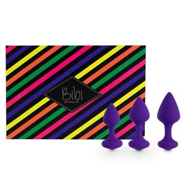Buttplug Set 3 Stuks - Bibi