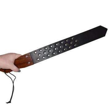 BDSM Paddle Prowler RED Studded