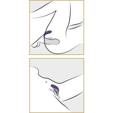 We-Vibe Unite Koppel Vibrator - Paars
