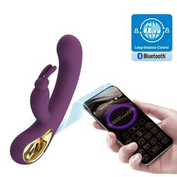 Pretty Love Rabbit Vibrator Liam met App Bediening - Paars