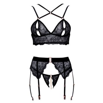 Beautiful Lace Jarretel Set
