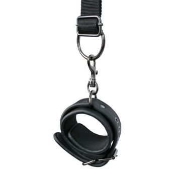 Easytoys Kussen met Enkelboeien en Leg Position Strap - Zwart