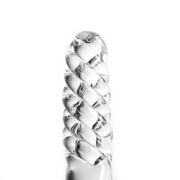 Kiotos Glazen Dildo Clear Double - 21.5 cm