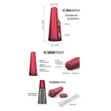 Masturbator Dorcel Deep Sense - Sense Touch