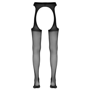 Jarretelles panty's met grote gaten 