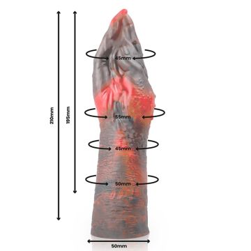 Monster Fist Dildo Lilith Kwaad Demonen - Maat M