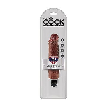 King Cock Stiffy Realistische Vibrator 21 cm