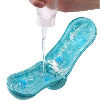 Tenga Opvouwbare Masturbator Flip Orb Pastaio - Blauw