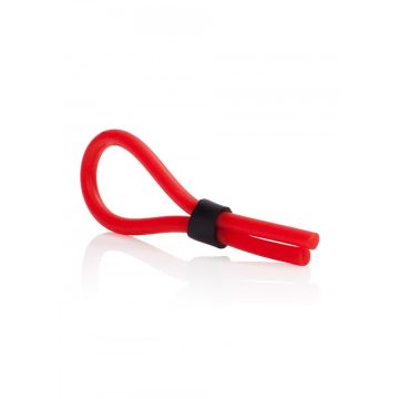 Silicone Stud Lasso Penisring - Rood