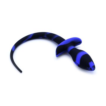 Anaalplug Hondenstaart Zwart/Blauw-anaalplug-hondenstaart-zwart-blauw-1.jpg