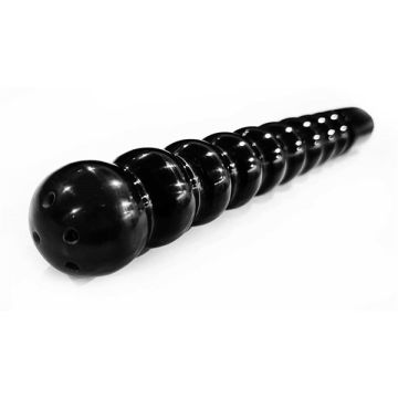 Zwarte Geribbelde Intieme Douche