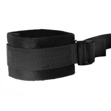 XR Brands Bed Bondage Set Frisky Hold Me - Zwart