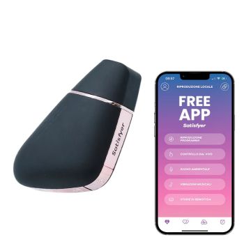 Satisfyer Love Triangle - Zwart