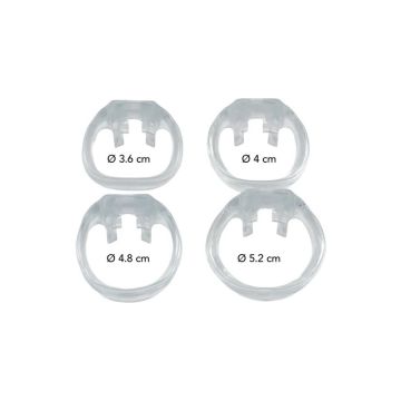Peniskooi Hidden Desire Clear Control Cock Cage X-Short