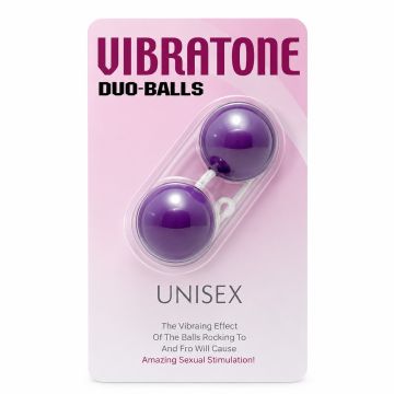 Paarse Vibrerende Duo Ballen