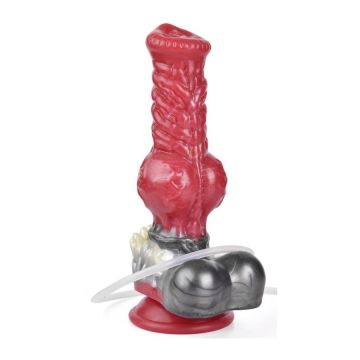 Harige Dildo Wolf Squirt - M