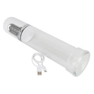 Transparante Penis Pomp met Sleeve